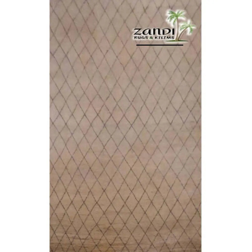 One Of The Kind Indian Modern Design Rug 13'9"X 10'2" zandirugs